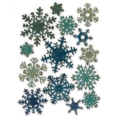 Tim Holtz Thinlits - Schneeflocken (Mini)